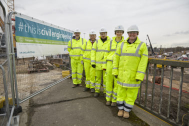 Chair of the Institution of Civil Engineers visits North Tyneside