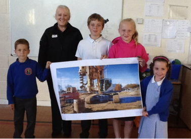 A19 Coast Road Team visits local primary school to carry out a Safety Presentation