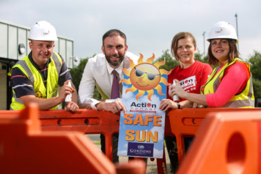 Lagan Construction Group encourage workers to think Safe Sun
