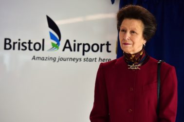 ROYAL OPENING OF £8.6 MILLION BRISTOL AIRPORT DEVELOPMENT