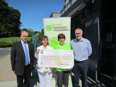 N17 N18 Health & Safety Initiative donates to Galway Parkinsons Association