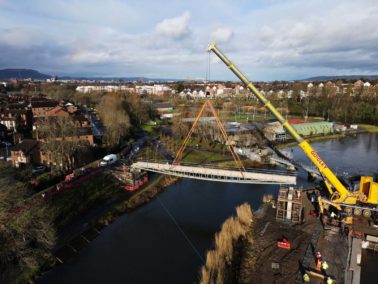 Charles Brand completes Major Lagan Bridge Lift