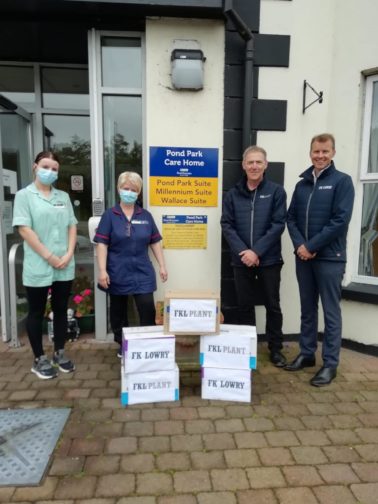 FK Lowry donates much needed PPE to local nursing home