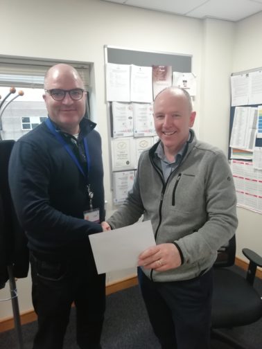 Charles Brand Director Celebrates 25 Years with the Company